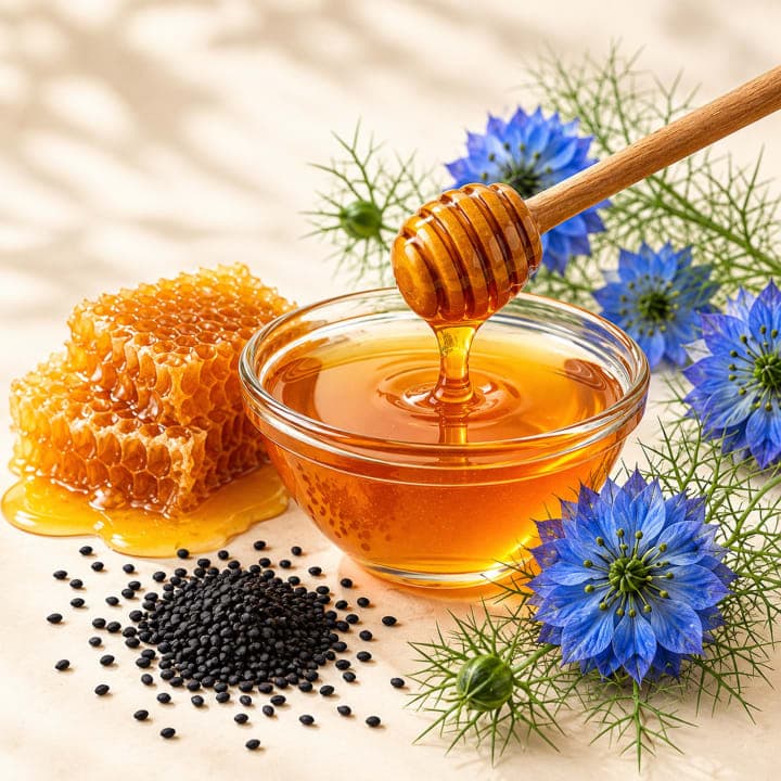 কালোজিরা ফুলের মধু (Black Seed Flower Honey) — view 3